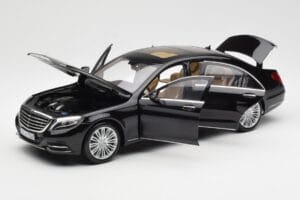 Mercedes S-Class W222 Preto Metallic Norev 1:18 183480 Metal - imagem 2 de 8
