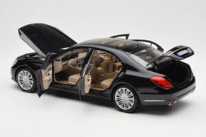 Mercedes S-Class W222 Preto Metallic Norev 1:18 183480 Metal - imagem 5 de 8