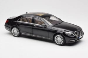 Mercedes S-Class W222 Preto Metallic Norev 1:18 183480 Metal - imagem 6 de 8