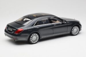 Mercedes S-Class W222 Azul Antracite Metallic Norev 1:18 B66960157 Metal - imagem 3 de 8