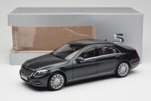 Mercedes S-Class W222 Azul Antracite Metallic Norev 1:18 B66960157 Metal - imagem 8 de 8