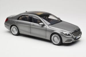 Mercedes S-Class W222 Grey Metallic Norev 1:18 183481 Metal - imagem 6 de 8
