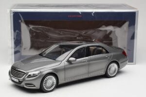 Mercedes S-Class W222 Grey Metallic Norev 1:18 183481 Metal - imagem 8 de 8
