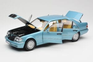 Mercedes S500 W140 Turquesa Metálico Norev 1:18 183561 Metal - imagem 2 de 8