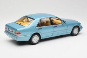 Mercedes S500 W140 Turquesa Metálico Norev 1:18 183561 Metal - imagem 3 de 8