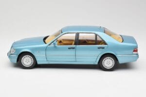 Mercedes S500 W140 Turquesa Metálico Norev 1:18 183561 Metal - imagem 4 de 8