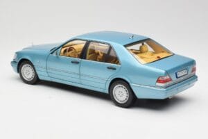 Mercedes S500 W140 Turquesa Metálico Norev 1:18 183561 Metal - imagem 7 de 8