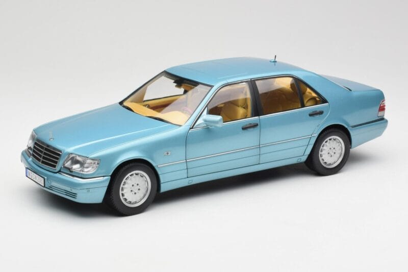Mercedes S500 W140 Turquesa Metálico Norev 1:18 183561 Metal