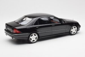 Mercedes AMG S55 W220 Preto Otto 1:18 OT832 Resina - imagem 2 de 6