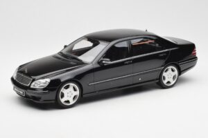 Mercedes AMG S55 W220 Preto Otto 1:18 OT832 Resina