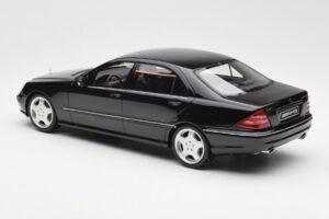 Mercedes AMG S55 W220 Preto Otto 1:18 OT832 Resina - imagem 5 de 6