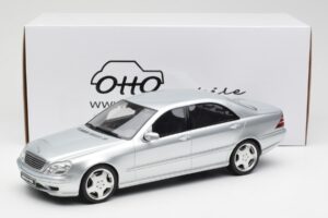 Mercedes AMG S55 W220 Prata Otto 1:18 OT292 Resina - imagem 6 de 6