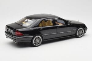 Mercedes AMG S65 W220 Preto Otto 1:18 OT846 Resina - imagem 2 de 6