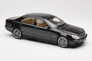 Mercedes AMG S65 W220 Preto Otto 1:18 OT846 Resina - imagem 4 de 6