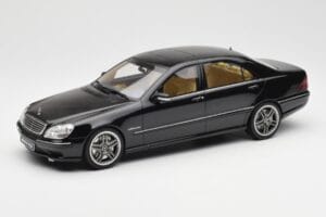 Mercedes AMG S65 W220 Preto Otto 1:18 OT846 Resina