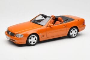 Mercedes SL 500 R129 Laranja Metallic Norev 1:18 183752 Metal