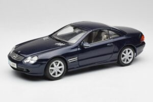 Mercedes SL 500 R230 Azul Maisto 1:18 B66962126 Metal