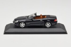 Mercedes SL R230 Preto Minichamps 1:43 B66961922 Metal