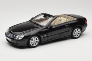 Mercedes SL R129 Preto Minichamps 1:18 B66962171 Metal