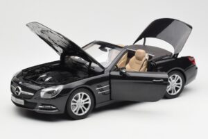 Mercedes SL R231 Magnetite Preto Metálico Norev 1:18 B66960107 Metal - imagem 2 de 9