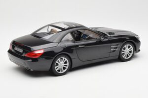 Mercedes SL R231 Magnetite Preto Metálico Norev 1:18 B66960107 Metal - imagem 4 de 9