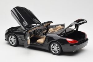 Mercedes SL R231 Magnetite Preto Metálico Norev 1:18 B66960107 Metal - imagem 6 de 9