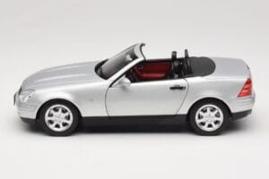 Mercedes SLK R170 Brilliant Silver Norev 1:18 183020 Metal - imagem 4 de 9