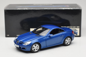 Mercedes SLK R171 Blue Metallic Minichamps 1:18 100033131 Metal - imagem 11 de 11