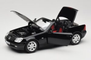 Mercedes SLK200 R170 Preto Norev 1:18 B66040714 Metal - imagem 2 de 9