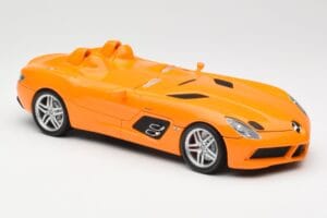 Mercedes SLR McLaren C199 Stirling Moss AMG Solarbeam Metallic Minichamps 1:18 100038400 Metal - imagem 6 de 8