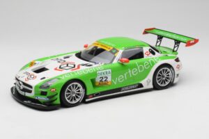 Mercedes AMG SLS C197 GT3 MS Racing #22 V. Sigacev / C. Stoll ADAC GT Masters 2011 Minichamps 1:18 151113102 Metal