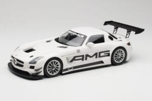 Mercedes AMG SLS C197 GT3 Street Branco Minichamps 1:18 151123107 Metal