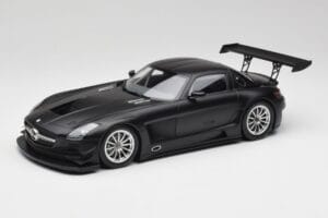 Mercedes SLS AMG GT3 C197 Street Mate Preto Minichamps 1:18 151113101 Metal