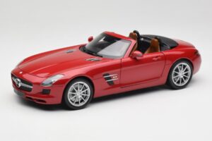 Mercedes SLS AMG R197 Roadster Le Mans Vermelho Minichamps 1:18 100039030 Metal