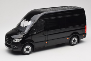 Mercedes Sprinter Preto Norev 1:18 183041 Metal