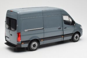 Mercedes Sprinter W907 Azul Cinzento Norev 1:18 183423 Metal - imagem 3 de 7