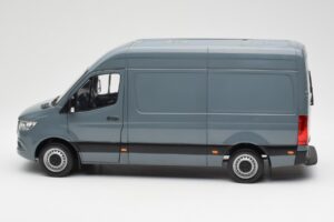 Mercedes Sprinter W907 Azul Cinzento Norev 1:18 183423 Metal - imagem 4 de 7