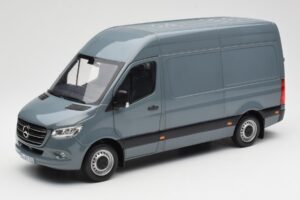 Mercedes Sprinter W907 Azul Cinzento Norev 1:18 183423 Metal