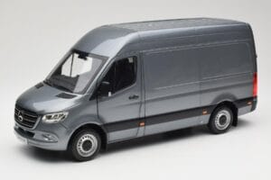 Mercedes Sprinter W907 Carrinha Selenite Grey Metallic Norev 1:18 B66004163 Metal