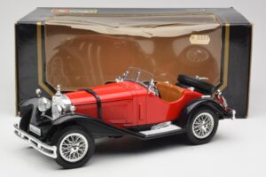 Mercedes SSK Vermelho & Preto Bburago 1:18 3009-M1 Metal - imagem 6 de 6