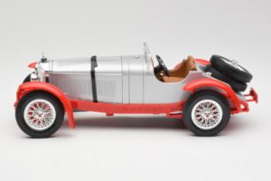 Mercedes SSK Prateado & Vermelho Bburago 1:18 3009-M2 Metal - imagem 3 de 6