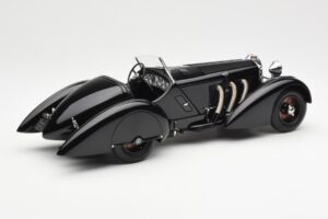 Mercedes SSK Trossi The Black Prince CMC 1:18 M-225 Metal - imagem 2 de 6