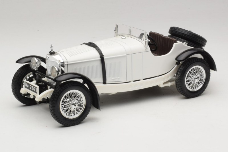 Mercedes SSK Branco Bburago 1:18 3009-P3 Metal
