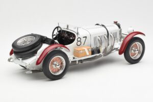 Mercedes SSKL R. Caracciola / W. Sebastian Mille Miglia Winner 1931 CMC 1:18 M-055 Metal - imagem 2 de 6
