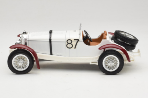 Mercedes SSKL #87 R. Caracciola Mille Miglia 1931 Bburago 1:18 3202 Metal - imagem 3 de 6