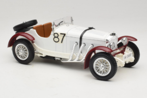 Mercedes SSKL #87 R. Caracciola Mille Miglia 1931 Bburago 1:18 3202 Metal - imagem 4 de 6