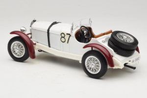 Mercedes SSKL #87 R. Caracciola Mille Miglia 1931 Bburago 1:18 3202 Metal - imagem 5 de 6