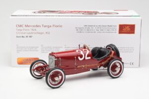 Mercedes #32 C. Lautenschlager / Traub Targa Florio 2nd Place 1924 CMC 1:18 M-187 Metal - imagem 6 de 6