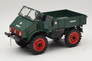 Mercedes Unimog 401 Verde Schuco 1:18 135 Metal - imagem 2 de 8