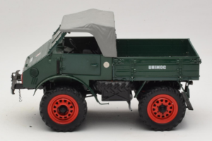 Mercedes Unimog 401 Verde Schuco 1:18 135 Metal - imagem 4 de 8